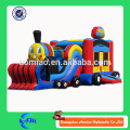 Dozen de bouncer inflable de la cerveza combo 0.55mm PVC inflable saltando el castillo inflable para la venta